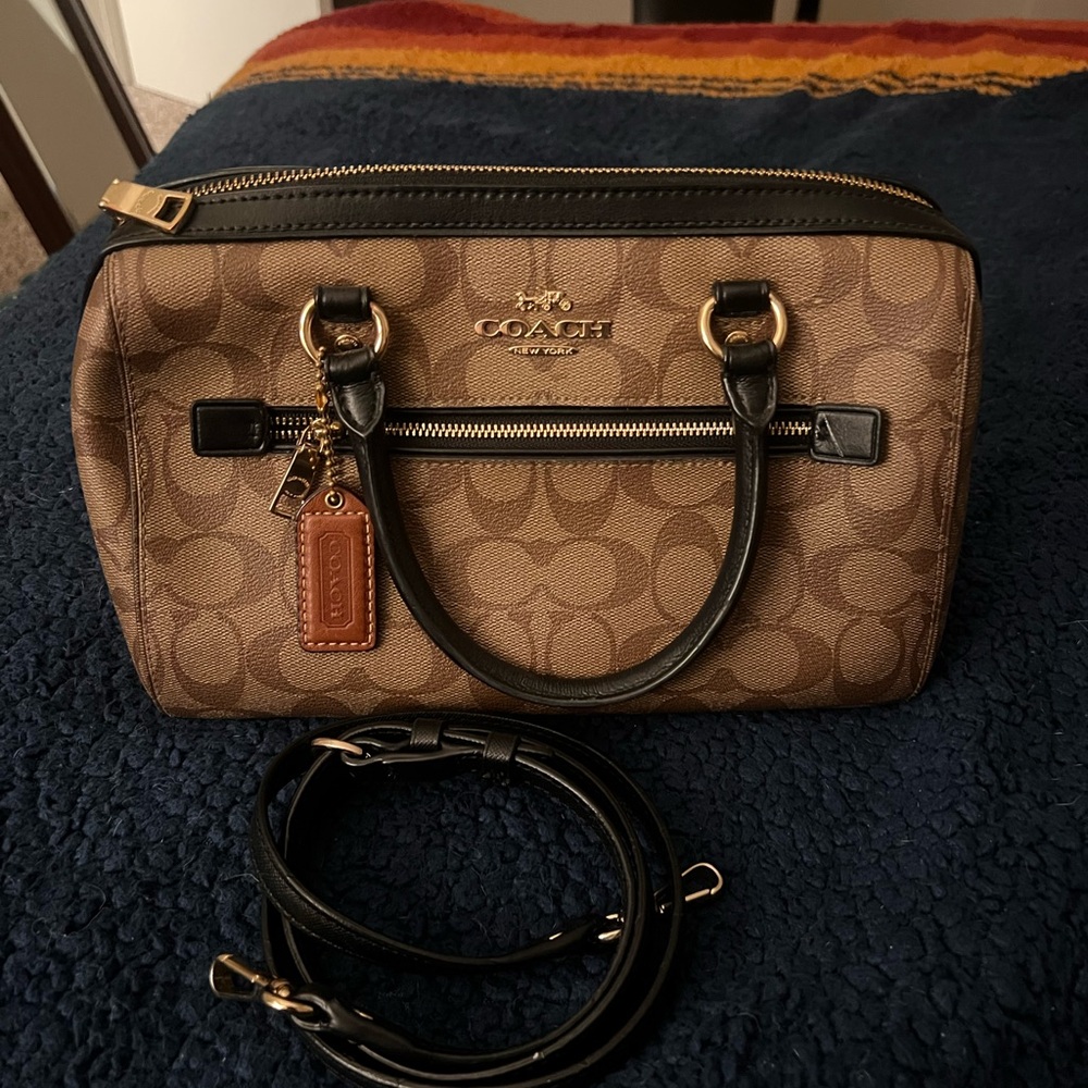 Rowan Satchel Bag In Signature Canvas